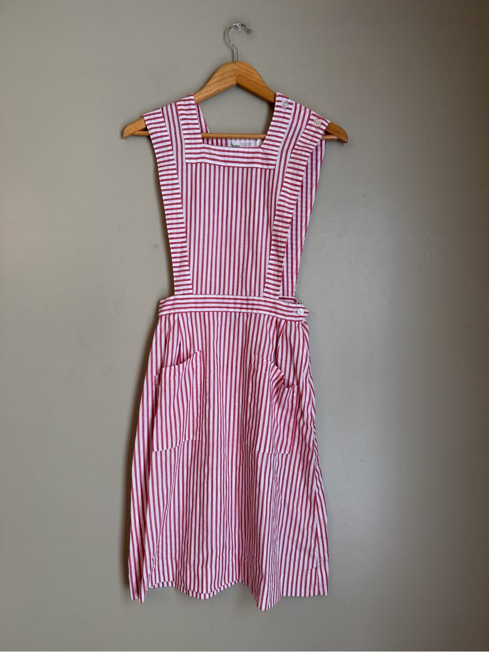 Vintage Candy Striper Nurse Uniform Sz 12 Runs Small Shane Utility Pinafore